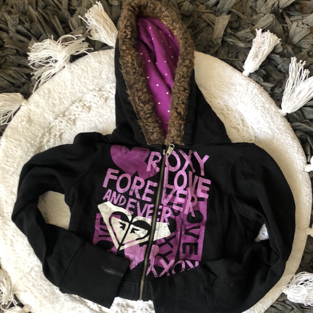 Girls Roxy Zip Up
